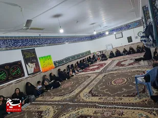 مراسم عزاداری بانوان بسیجی بمناسبت ۲۸ صفر در بهبهان