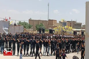 مراسم عزاداری تاسوعای حسینی در فامنین
