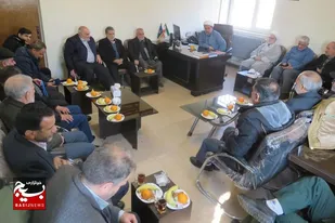 نشست صمیمی وابستگان و بازنشستگان دفتر نمایندگی ولی فقیه در تیپ انصارالحسین(ع) همدان