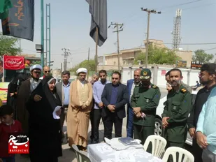 برپایی نمایشگاه عفاف وحجاب در آغاجاری