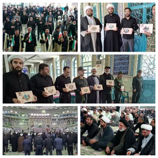 آیین باشکوه تجلیل از شهدای مقاومت در شهرکرد برگزار شد