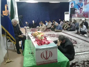دیدار با پیکر شهید مدافع حرم پس از ۴ سال از شهادتش