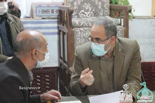 حضور دادستان سمنان در محله بهارستان شهرستان سمنان+ عکس