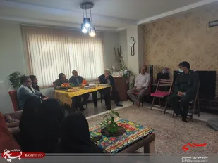 یادواره شهدای خانگی شهید علی اکبر بختیاری در منزل دختر شهید سرآسیاب
