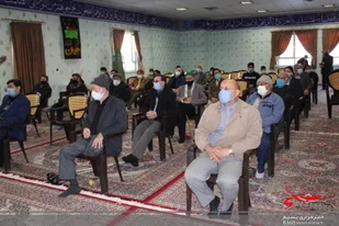 مراسم سالگرد شهادت سردار سلیمانی و گرامیداشت 9 دی در سپاه ناحیه مالک اشتر مشهد