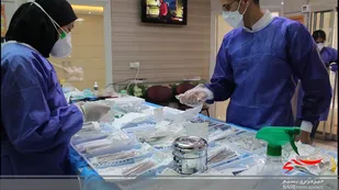 خدمات دانشجویان بسیج دانشجویی در روز غدیر