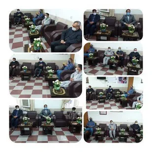 خبرنگاران و اصحاب رسانه شهرستان زرند با مدیر آموزش و پرورش زرنددیدار نمودند