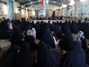 مراسم سالگرد پاسدار شهید محمدرضا ضیاالدینی در گلزار شهدای دشتخاک زرند  برگزار گردید