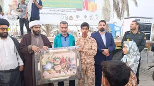 برگزاری جشنواره پیاده&zwnj;روی به مناسبت هفته دفاع مقدس در جاسک