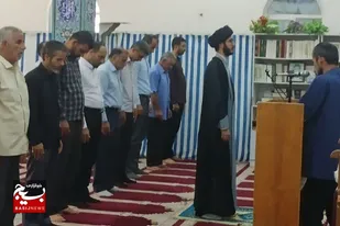 اقامه نماز عید سعید قربان در روستای زیارت ساحلی شهرستان دشتی