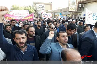 فریاد &laquo;مرگ بر آمریکا&raquo; در اسدآباد طنین انداز شد