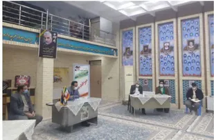 جلسه قرارگاه مرکزی نهضت خدمات رسانی شهید حاج قاسم سلیمانی میبد برگزار شد