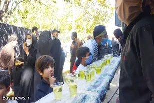 برپایی موکب به همت گردان ۱۵۹ امام حسین(ع) نهاوند