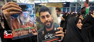 تجدید میثاق مردم استان البرز، با آرمان های ۸۲ شهید والامقام جنگ ۱۲ روره استان