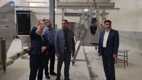 بازدید از کشتارگاه مرغ کیمند در راستای تکمیل زنجیره یکپارچه تولید گوشت مرغ