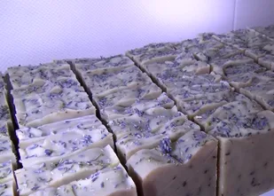 درآمدزایی بانوی روستایی در مراغه از تولید صابون گیاهی