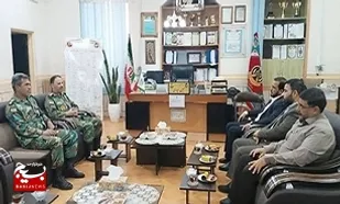 دیدار نماینده مجلس از تیپ 192 زرهی نزاجا در اهواز