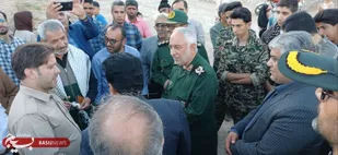 افتتاح طرح های بسیج سازندگی در روستای کلاته شمس شهرستان خوسف