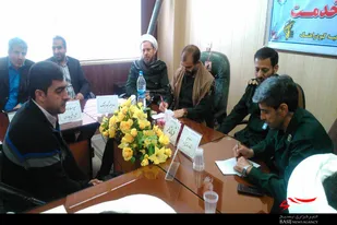 برگزاری میز خدمت در سپاه ناحیه کبودراهنگ
