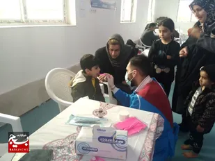 ویزیت رایگان در مناطق محروم آمل + تصاویر