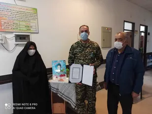 افتتاح پایگاه سردار شهید احمد صمیمی ترک در اداره بهزیستی شهرستان درمیان