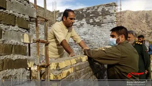 بازدید سردار باقری از مناطق زلزله زده اندیکا+عکس