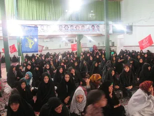 یادواره &laquo;نشانی بهشت&raquo;و شهدای مسجد فاطمه الزهرا(س) اسدآباد+تصاویر