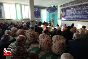 نشست بصیرتی کارکنان و وابستگان سپاه ناحیه کبودراهنگ