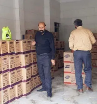 کشف انبار احتکار مواد شوینده در پیشوا