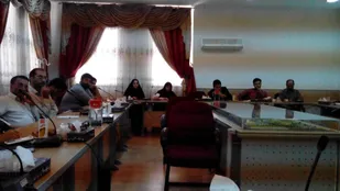 بازدید ریاست سازمان بسیج علمی،پژوهشی وفن آوری استان از مرکز رشدشهیدتهرانی مقدم شاهرود