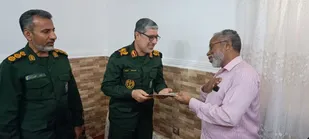 دیدار و تجلیل از پیشکسوتان بسیجی با حضور سردار امیری جانشین سپاه امام سجاد علیه السلام استان هرمزگان