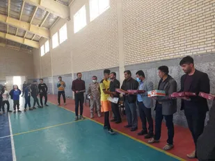 قهرمانی تیم فوتسال پایگاه مقاومت شهید نادری در بهمئی