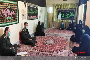 نشست فرمانده سپاه ملایر با فرماندهان حوزه فاطمه الزهرا(س)