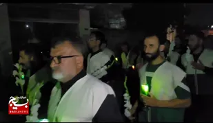 فیلم/ مراسم شام غریبان امام رضا علیه السلام در روستای امین آباد بخش لاله&zwnj;آباد