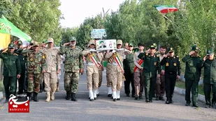 پایان ۳۸ سال دلتنگی؛ پیکر شهید &laquo;اکبر بابازاده&raquo; وارد اردبیل شد