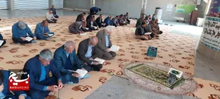 برگزاری جزءخوانی قرآن کریم در فلارد