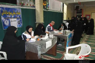خدمات&zwnj;رسانی گروه جهادی شهید &laquo;حججی&raquo; در شهرک شهید بهشتی همدان