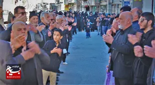 برپایی دسته عزاداری در ایام شهادت حضرت علی (ع) در اشتهارد