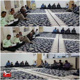 ختم سوره انعام در منزل شهیدان سبزعلی و جلیل رحیمی