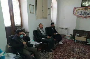 دیدار فرمانده سپاه شاهرود و هیأت همراه با امام جمعه بسطام+ تصاویر