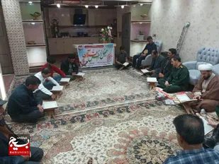 برگزاری محفل انس با قرآن کریم در روستای ملانقی جعفرآباد مغان