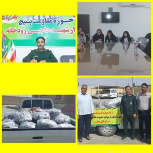 برگزاری سومین جلسه جمع آوری نذورات  مردمی به موکب حضرت علی اکبر(ع) در بخش رودخانه