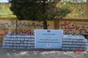 اهدای محلول ضدعفونی&zwnj;کننده توسط سپاه به مراکز درمانی