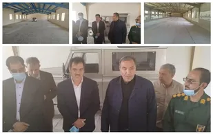 بازدید استاندار ایلام از سوله&zwnj;های پادگان سپاه پاسداران در بخش شباب