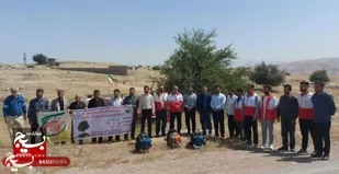 نمایش اقتداروامادگی دستگاه های اجرایی لالی دررزمایش امدادونجات