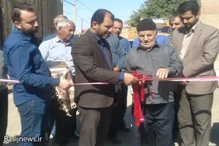 کلنگ&zwnj;زنی مسیر روستایی رایکان سفلی_مهدی&zwnj;آباد به مناسبت هفته دولت