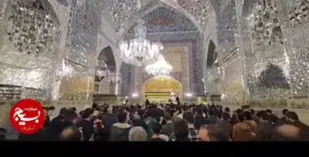 زیارت مشهد مقدس از راه دور +فیلم