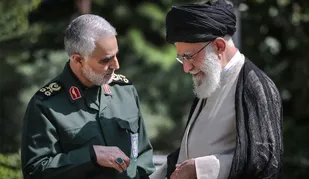 مراسم بزرگداشت حاج قاسم از سوی رهبر انقلاب
