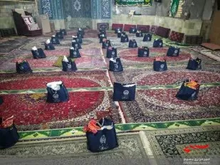 توزیع ۵۰ بسته معیشتی در بین نیازمندان قم