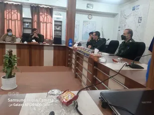 جلسه قرارگاه اجتماعی سپاه ناحیه شاهرود برگزار شد